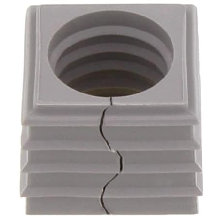 Conta-Clip Small Sealing Sleeve, 17.7 mm. H x 20.3 mm. W x 20.3 mm. L, Thermoplastic Elastomer 28609.6